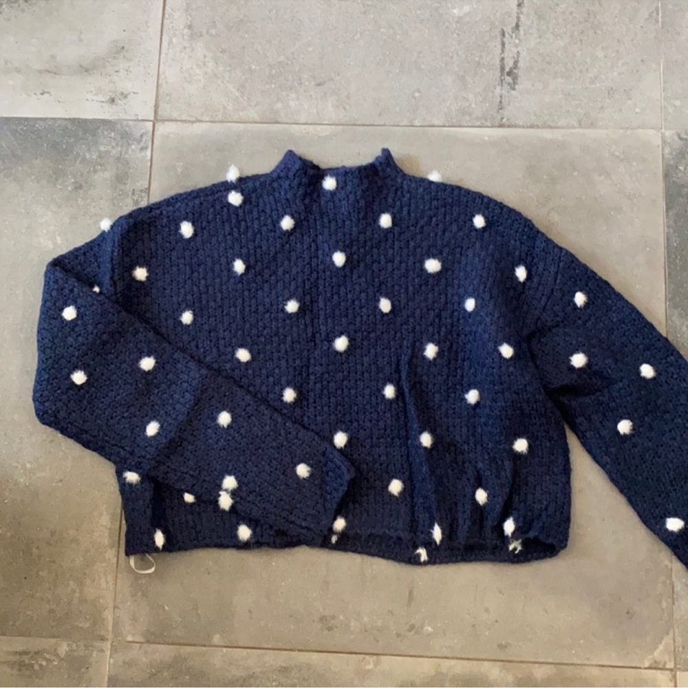 Tularosa revolve cropped sweater